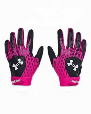 Boys' UA TBall Clean Up Batting Gloves Under Armour