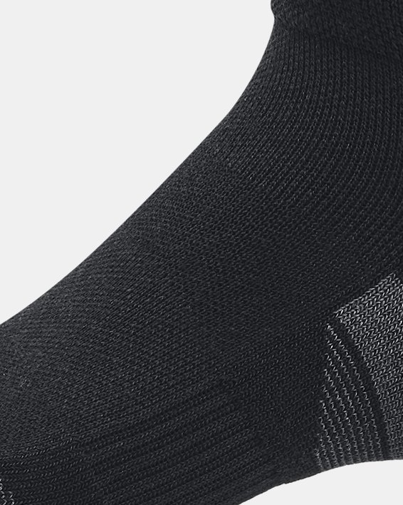 Lot de 3 paires de chaussettes basses UA Performance Tech unisexes, Black, pdpMainDesktop image number 3