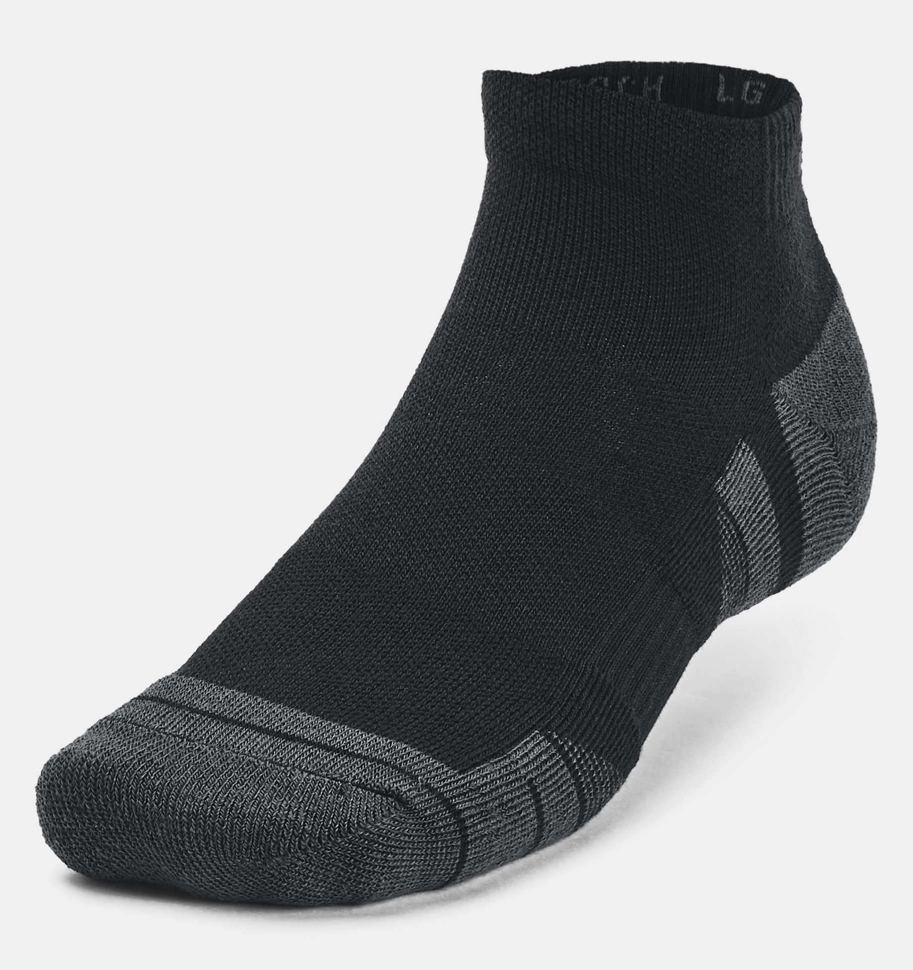  The Run Low Cut Socks 4.0, Black, Men, III : Clothing