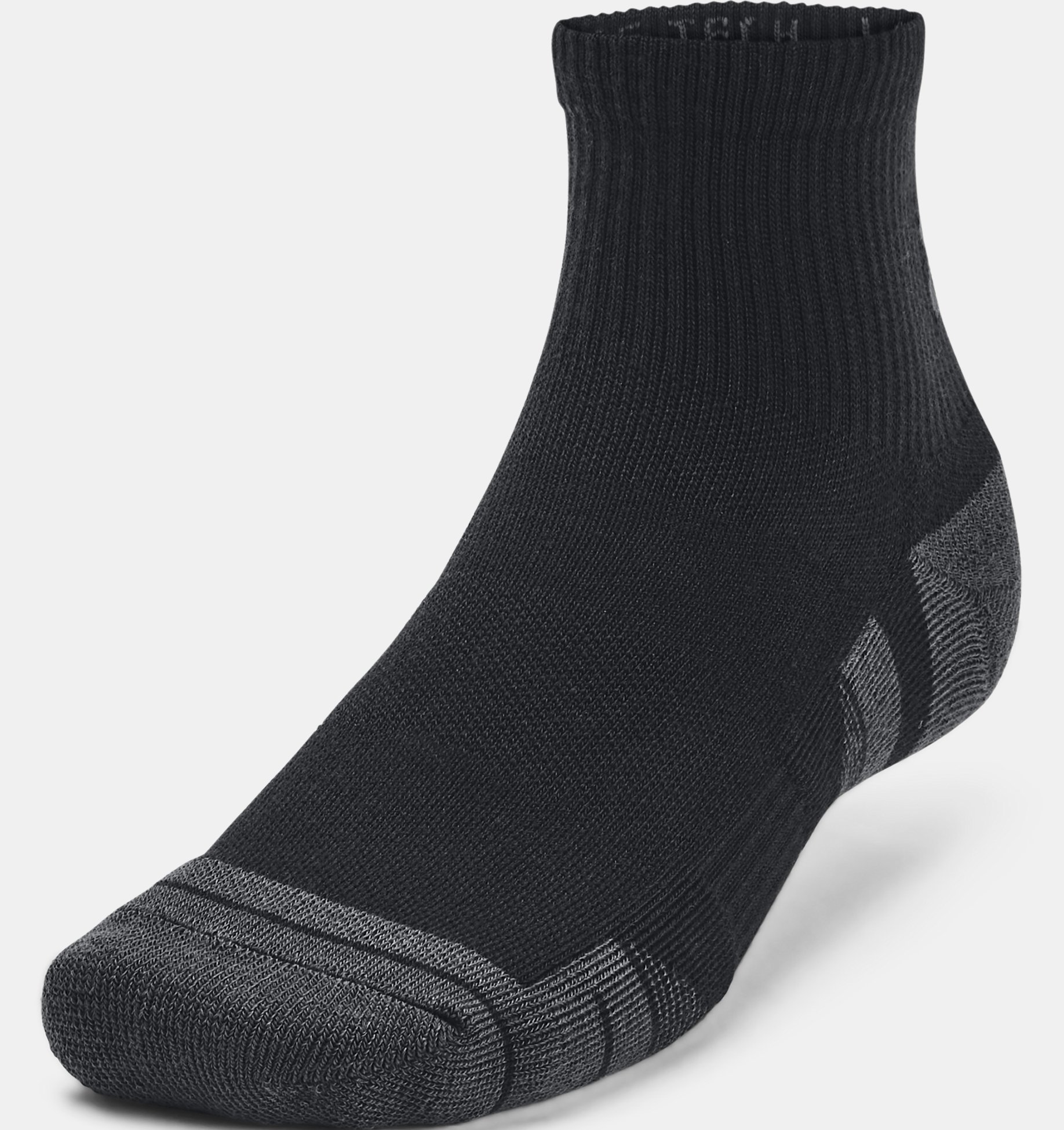 Unisex UA Performance Tech 3-Pack Socks | Armour Quarter Under