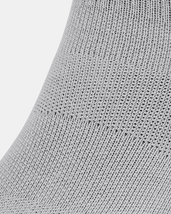 Unisex UA Performance Knöchelhohe Tech-Socken im 3er-Pack, Gray, pdpMainDesktop image number 1