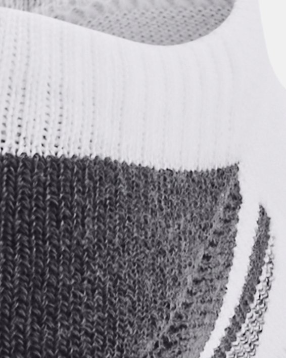 Lot de 3 paires de chaussettes invisibles UA Performance Tech pour enfant, White, pdpMainDesktop image number 2
