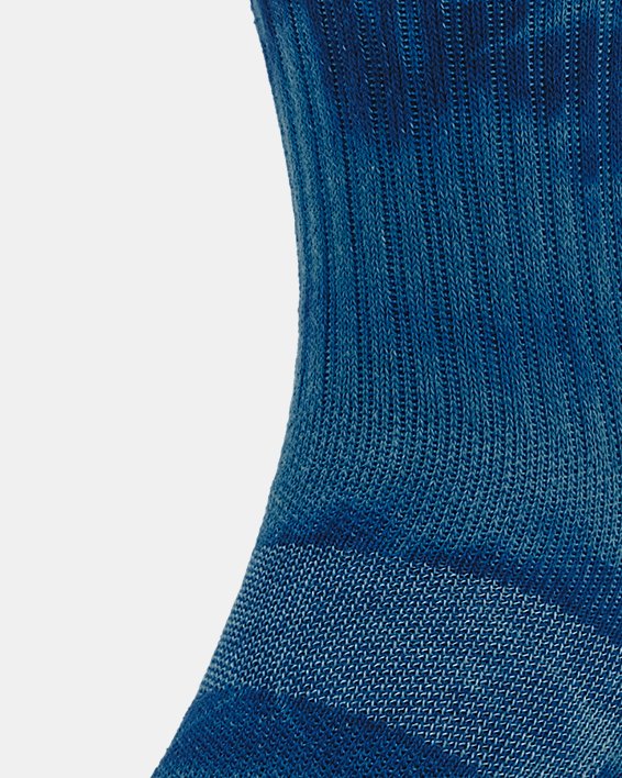 Unisex UA Performance Cotton 2 Pack Mid-Crew Socks image number 1