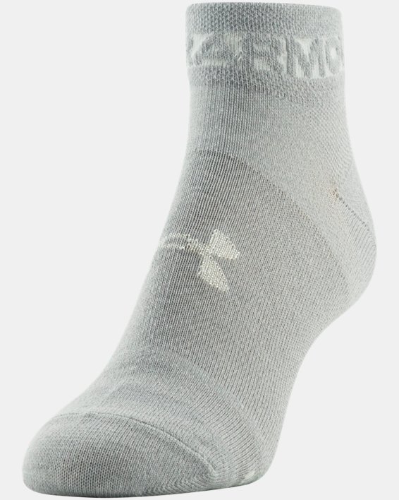 Under Armour Women's UA Essential 6-Pack Low Cut Socks. 9