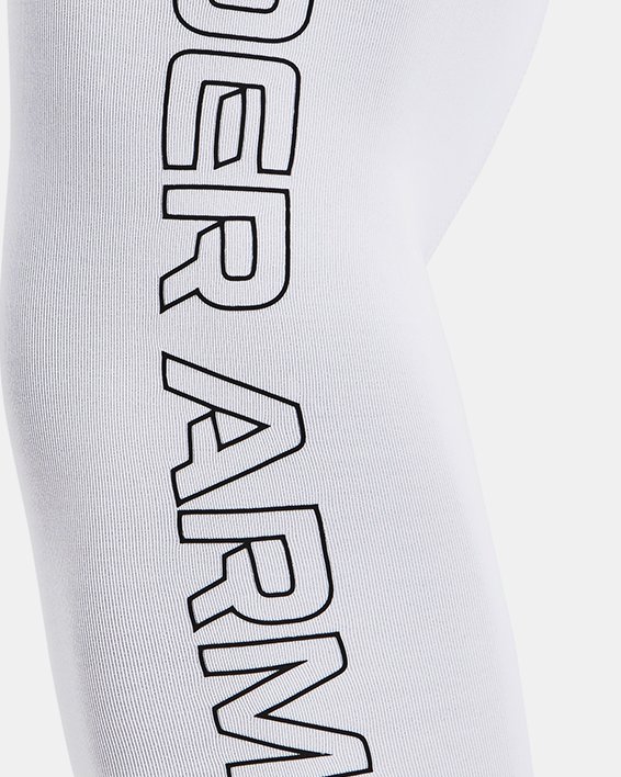 Unisex UA Compete Arm Sleeve in White image number 0
