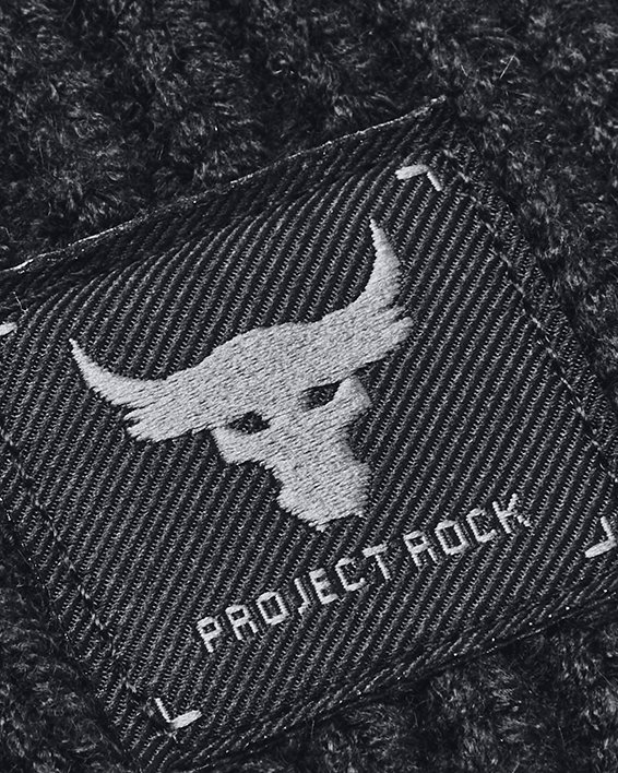Men's Project Rock Beanie in Black image number 1