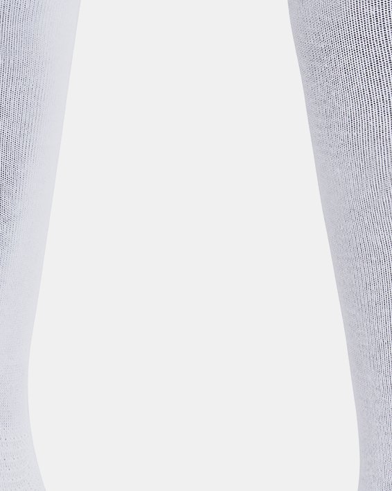 Unisex UA High Rise Over-The-Calf Socks in White image number 0
