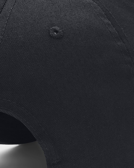 Men's UA Branded Adjustable Cap, Black, pdpMainDesktop image number 1