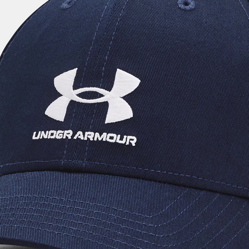 Image of Under Armour Men's Under Armour Branded Adjustable Cap Midnight Navy / White OSFM