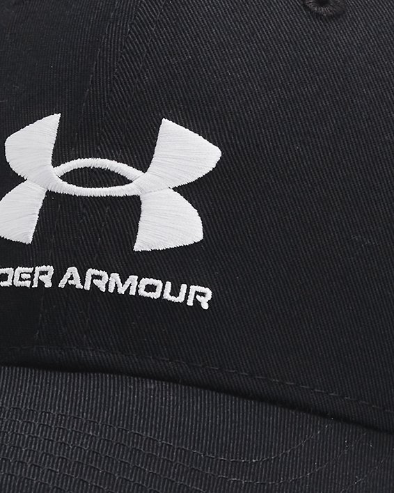 Gorra ajustable con logotipo UA para niño, Black, pdpMainDesktop image number 0
