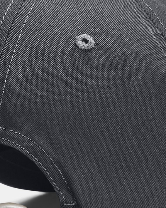 Boys' UA Branded Adjustable Cap, Gray, pdpMainDesktop image number 1