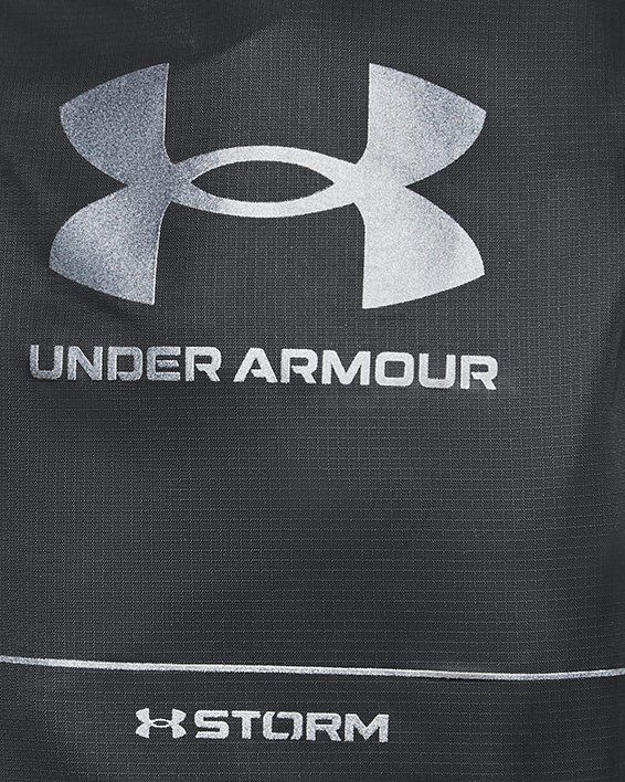 Little Girls' UA Entwined Heart Logo T-Shirt in Black image number 1