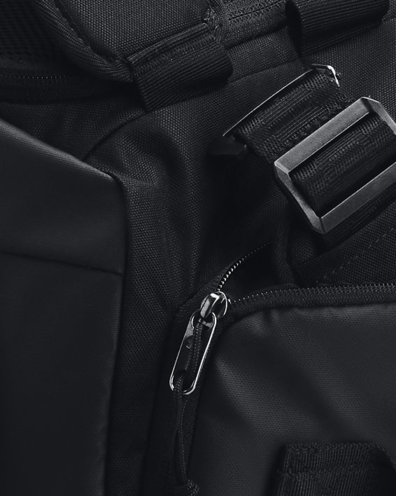 UA Contain Duo Medium Backpack Duffle in Black image number 5