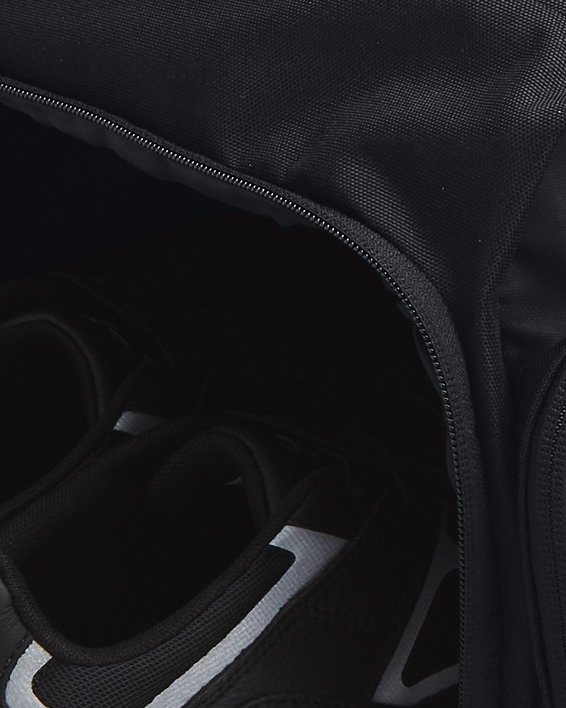 UA Contain Duo Medium Backpack Duffle in Black image number 4