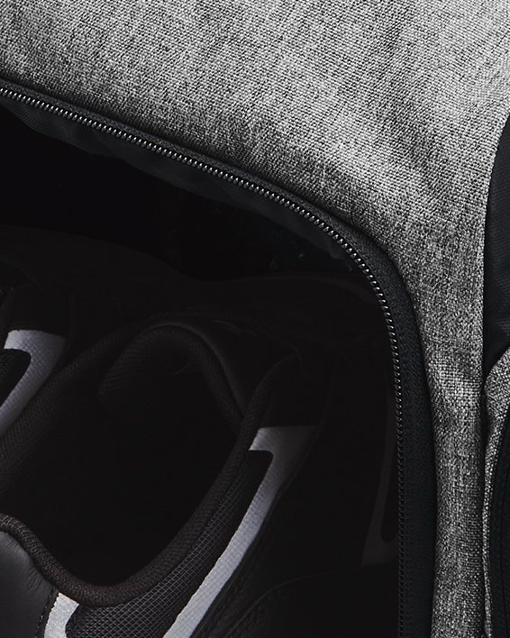 UA Contain Duo Medium Backpack Duffle, Gray, pdpMainDesktop image number 4