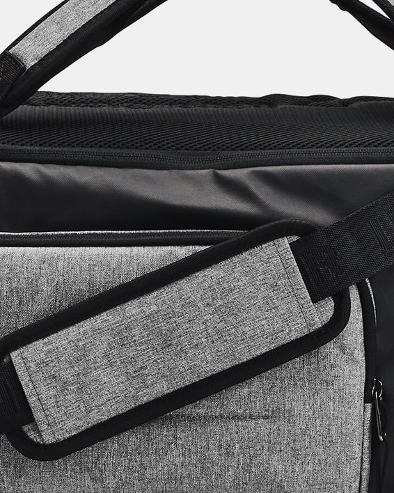 UA Contain Duo Medium Backpack Duffle, Gray, pdpMainDesktop image number 0