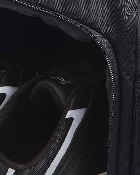 UA Contain Duo Small Backpack Duffle, Black, pdpMainDesktop image number 4