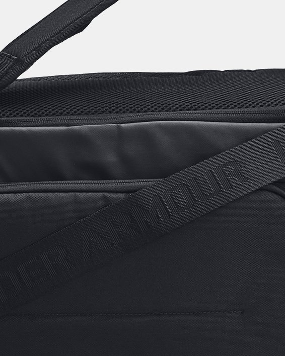 UA Contain Duo Small Backpack Duffle, Black, pdpMainDesktop image number 0