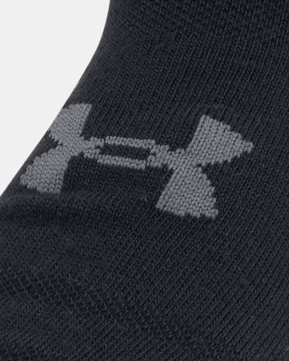 Kids' UA Essential 6-Pack No- Show Socks image number 1