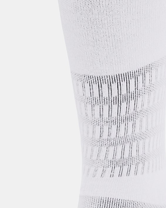 Women's UA Essential Over-The-Calf Socks in White image number 1