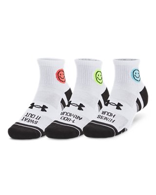 유니섹스 UA 퍼포먼스 테크 쿼터 삭스 3켤레 image number 0