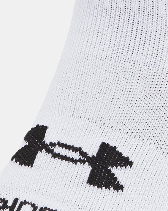 Unisex sokken UA Performance Tech Quarter – 3 paar, White, pdpMainDesktop image number 1
