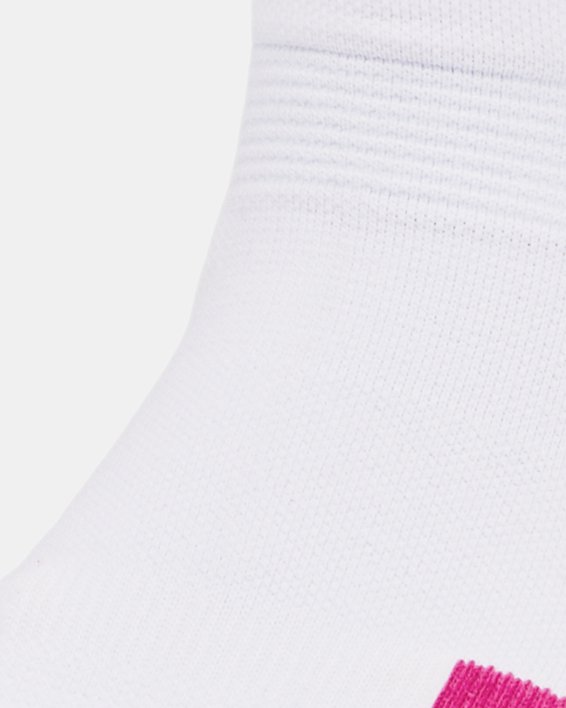 ถุงเท้าข้อสั้น UA ArmourDry™ Pro สำหรับผู้หญิง แพ็ก 2 คู่ in White image number 1