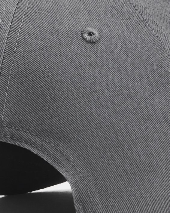 男士UA SportStyle Snapback運動帽 in Gray image number 1