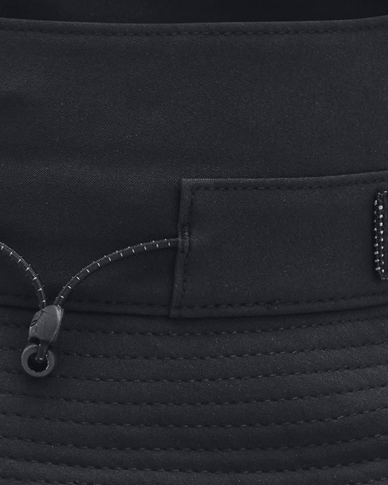 Women's UA Open Top Bucket Hat in Black image number 1