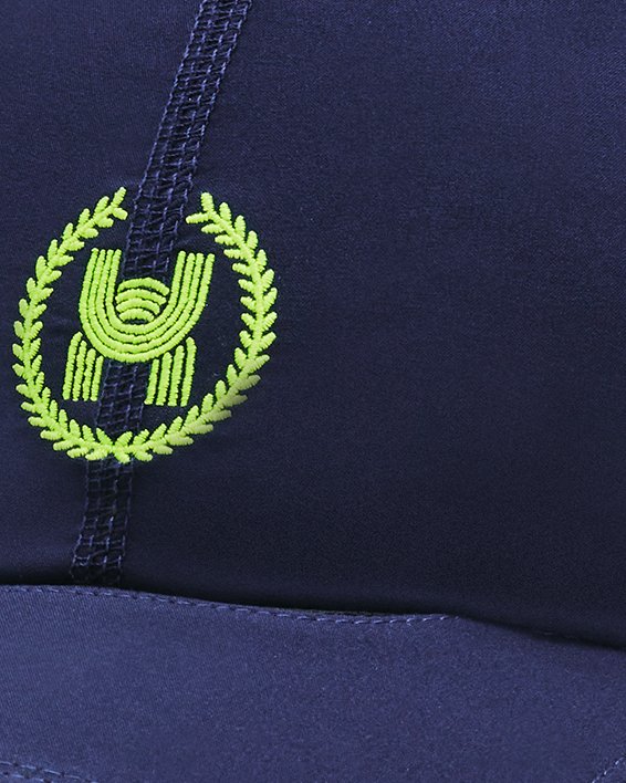 Women's UA Launch Wrapback Cap in Blue image number 0