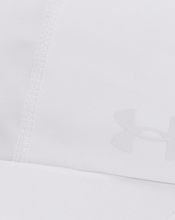 Women's UA Launch Adjustable Cap, White, pdpMainDesktop image number 0