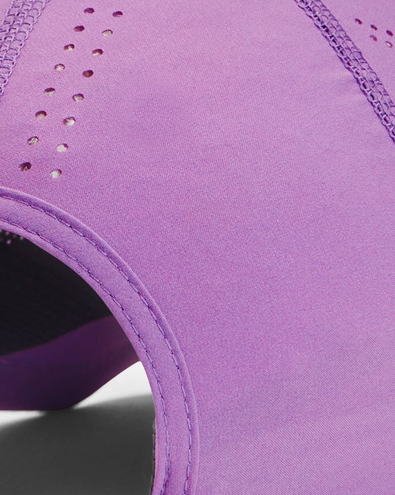 Gorra ajustable UA Launch para mujer, Purple, pdpMainDesktop image number 1