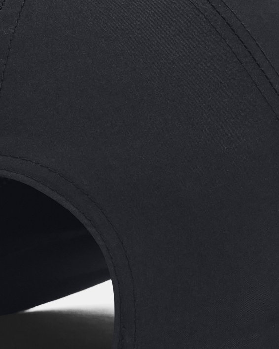 หมวกแก๊ป UA Launch Adjustable สำหรับผู้หญิง in Black image number 1