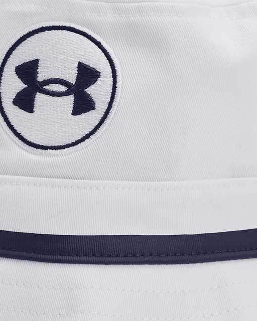 Under Armour Men's Storm Golf Bucket Hat, White (101)/Black