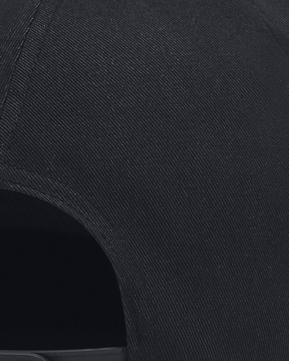 Men's Curry Flat Brim Snapback Cap in Black image number 1