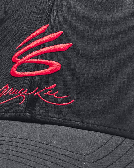 中性Curry X Bruce Lee Snapback運動帽 in Black image number 0