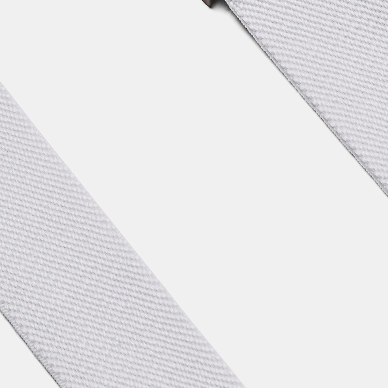 Women's Under Armour Drive Stretch Webbing Belt White / Halo Gray / White One Size