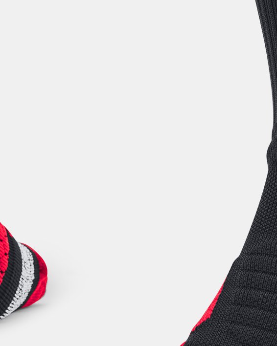 Men's Curry x Bruce Lee Lunar New Year Playmaker Mid-Crew Socks in Black image number 0