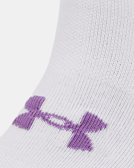 Women's UA Essential 3-Pack Quarter Socks image number 1