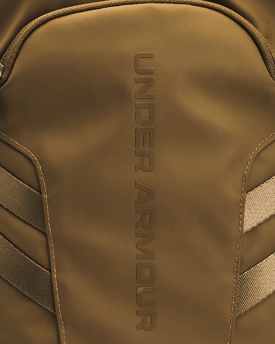 UA Hustle 6.0 Pro Backpack, Brown, pdpMainDesktop image number 0