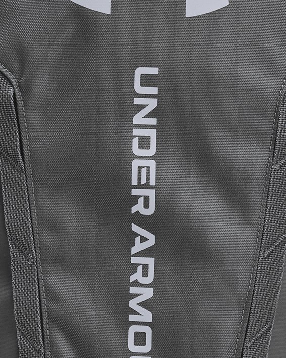 UA Hustle 6.0 Backpack, Gray, pdpMainDesktop image number 0