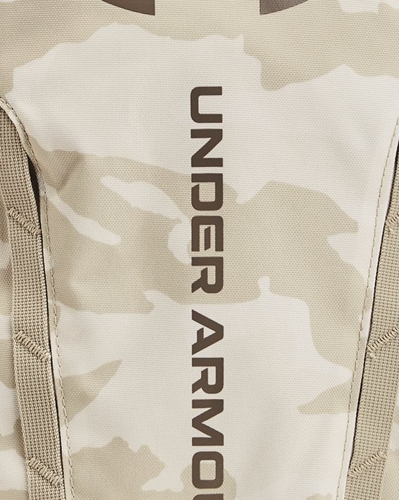 UA Hustle 6.0 Backpack, White, pdpMainDesktop image number 0