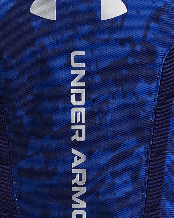 UA Hustle 6.0 Backpack, Blue, pdpMainDesktop image number 0