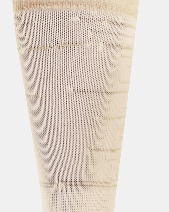 Unisex UA Magnetico Pocket Over-The-Calf Socks, White, pdpMainDesktop image number 2