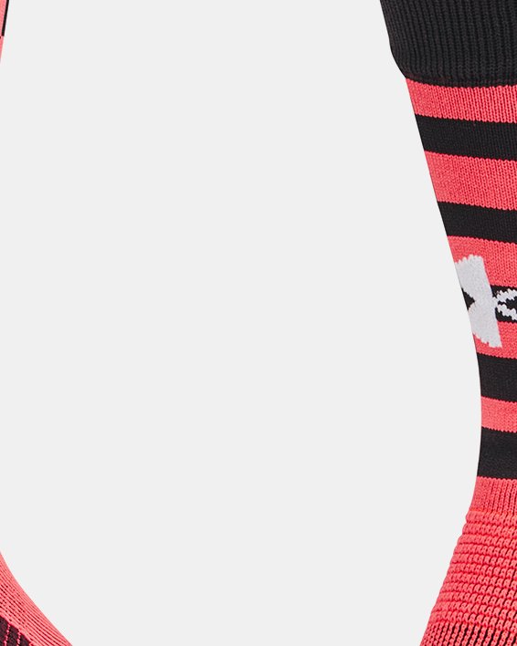 Unisex UA Magnetico Pocket Over-The-Calf Socks in Red image number 0