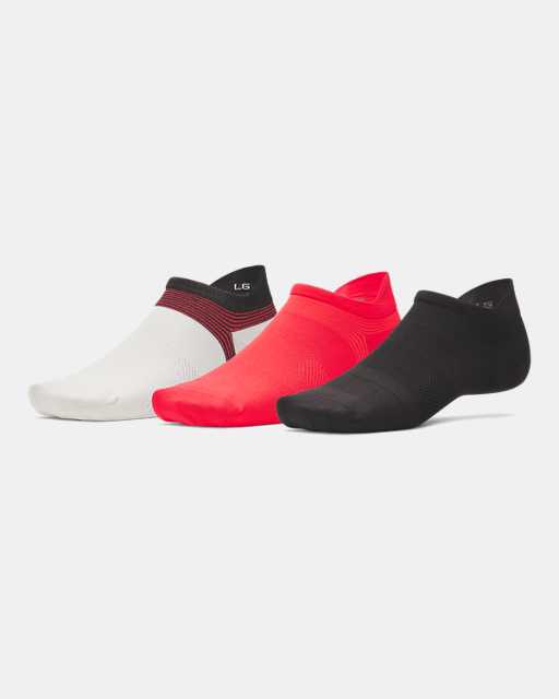 Unisex sokken UA ArmourDry™ Run Lite 3-Pack No Show Tab Unisex sokken UA ArmourDry™ Run Lite 3-Pack No Show Tab