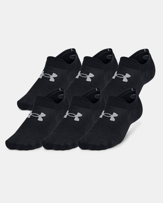 Unisex UA Essential 6-Pack Ultra Low Socks