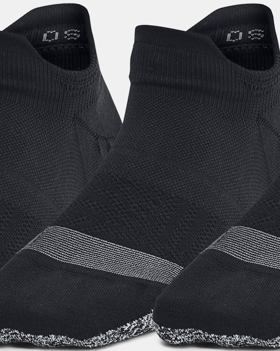 Women's UA Breathe 3-Pack No Show Tab Socks, Black, pdpMainDesktop image number 0