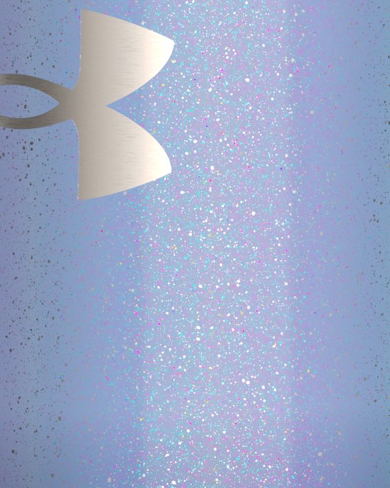 UA Infinity Glitter 22 oz. Water Bottle, Purple, pdpMainDesktop image number 1