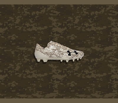 under armour camo cleats